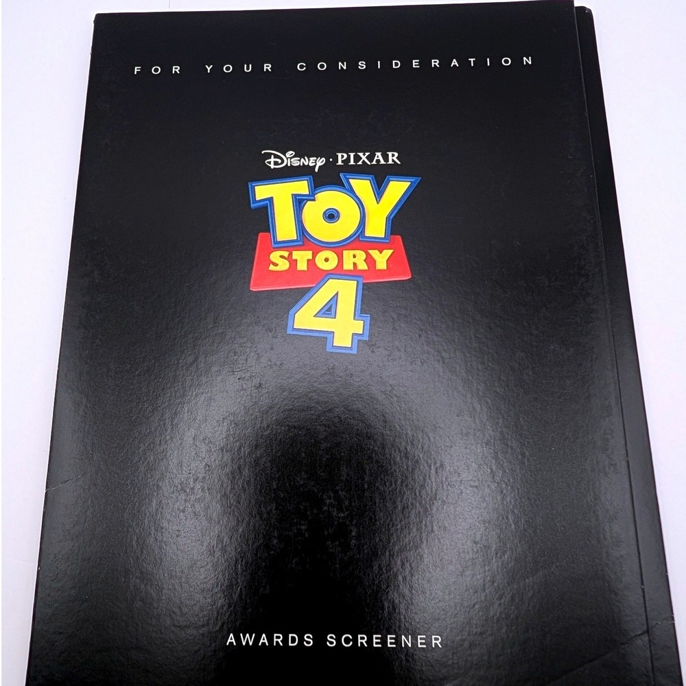 Toy Story 4 Disney Pixar For Your Consideration Awards Screener DVD 2019 FYC